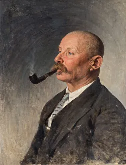Portrait of the writer Aleksey Pavlovich Chapygin (1870-1937)