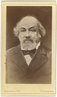 Photo Studio Wesenberg Gallery: Portrait of the writer Aleksey Pisemsky (1821-1881)