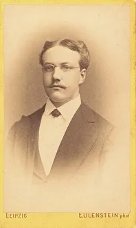 Hermann Prints: Portrait of the writer and composer Karl August Hermann (1851-1909)