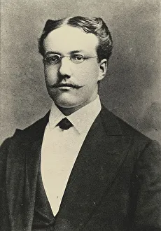 Hermann Prints: Portrait of the writer and composer Karl August Hermann (1851-1909). Creator: Anonymous
