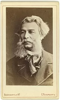 Photo Studio Wesenberg Gallery: Portrait of the writer Dmitry Grigorovich (1822-1899), Between 1880 and 1886