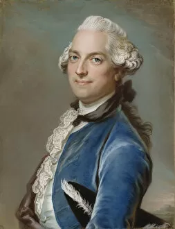 Pastel On Paper Gallery: Portrait of the writer Gustaf Fredrik Gyllenborg (1731-1808). Creator: Lundberg