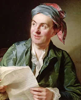 Alexander 1718 1793 Prints: Portrait of the writer Jean-Francois Marmontel (1723-1799), 1767