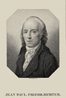 Jean Paul Prints: Portrait of the writer Jean Paul (1763-1825)