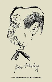 Oppenheimer Prints: Portrait of writer Peter Altenberg (1859-1919). Creator: Oppenheimer, Max (1885-1954)