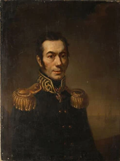 Images Dated 14th June 2013: Portrait of the writer Platon Yakovlevich Gamaleya (1766-1817), 1821