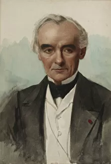 E Carnavalet Collection: Portrait of the writer Prosper Merimee (1803-1870), 1869