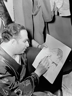 Portrait of Xavier Cugat, New York, N.Y. 1946. Creator: William Paul Gottlieb