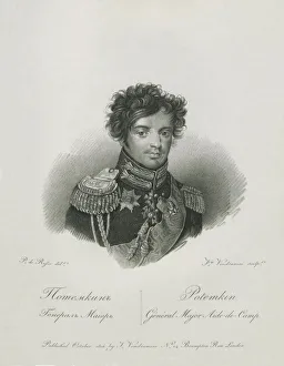 Francesco 1780 1856 Prints: Portrait of Yakov Alexeevich Potyomkin (1781-1831), 1813