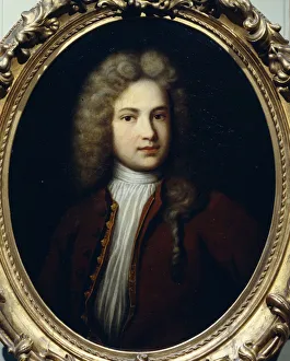 Images Dated 14th June 2013: Portrait of Yakov Matveyevich Yevreyinov (1700-1772), 1723. Artist: Anonymous
