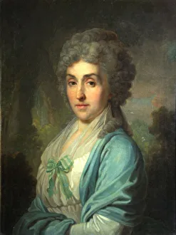 Vladimir Lukich 1757 1825 Prints: Portrait of Yekaterina Alexandrovna Novosiltseva