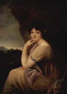 Portrait of Yekaterina Bakunina (1777-1846), c. 1815. Artist: Grassi, Jozef (1757-1838)