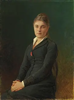 1880 Prints: Portrait of Yekaterina Ge, the Artist's Daughter-in-Law
