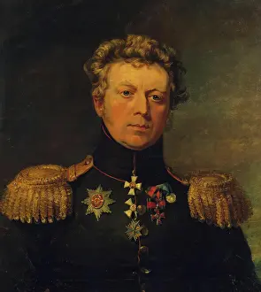 Braid Prints: Portrait of Yevstafy Ye. Staden (1774-1845)