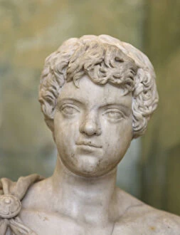 Caracalla Gallery: Portrait of the young Caracalla, late 2nd or early 3rd century