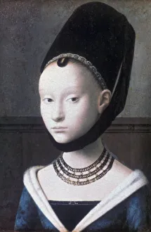 Haughty Prints: Portrait of a Young Girl, c1460. Artist: Petrus Christus