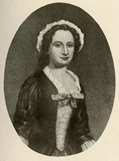 Company Tudor Publishing Prints: A portrait of a young girl in Philadelphia, c1760, (1937). Creator: Unknown