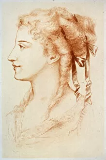 Images Dated 15th February 2011: Portrait of a young Lady, 19th century