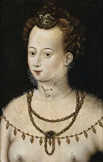 Fashion Accessories Collection: Portrait of a young lady. An Allegory of Beauty, c. 1580. Artist: Anonymous