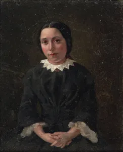 Berndt Godenhjelm Prints: Portrait of a Young Lady. Creator: Berndt Godenhjelm