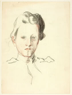 Portrait of a Young Lady, n.d. Creator: Philip William May