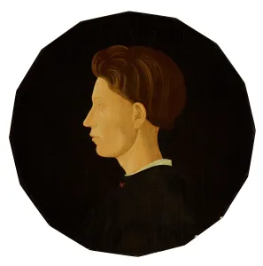 Uccello Prints: Portrait of a Young Man, 1430s-1450s. Creator: Paolo Uccello