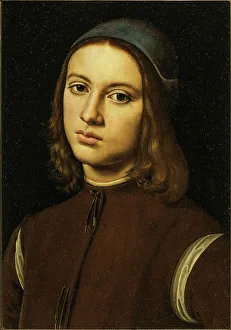 Portrait of a young man, 1497. Creator: Perugino (around 1450-1523)