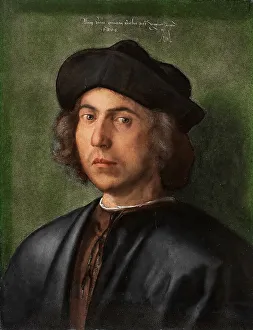 Genova Prints: Portrait of a Young Man, 1506. Creator: Dürer, Albrecht (1471-1528)