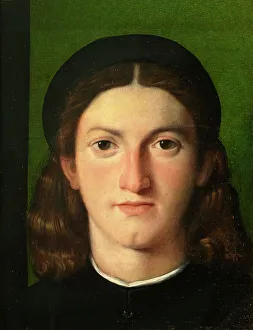 Lotto Prints: Portrait of a young man, 1509-1510. Creator: Lotto, Lorenzo (1480-1556)