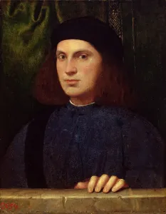 Pitati Prints: Portrait of a Young Man, 1515. Creator: Bonifacio de Pitati