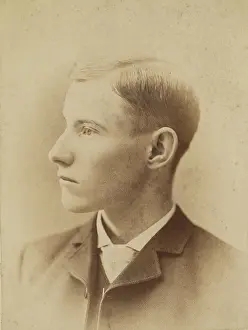 Young Prints: Portrait of a young man, about 1885-1900. Creator: Chesley Brothers