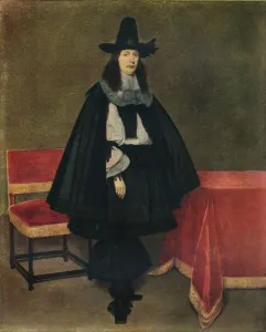 Gerard Ter Borch Ii Prints: Portrait of a Young Man, c1663. Artist: Gerard Terborch II