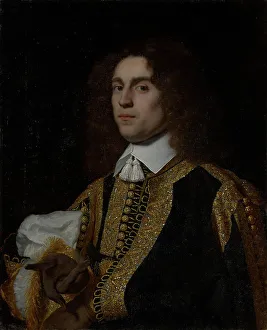 Portrait of a Young Man in Military Costume, 1650. Creator: Bartholomeus van der Helst