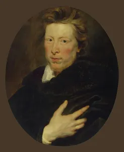 Rubens Sir Peter Paul Prints: Portrait of a Young Man (Portrait of George Gaidge), 1616. Creator: Peter Paul Rubens