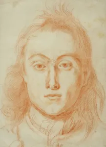 Portrait of a young man, unknown date. Creator: Anon