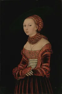 Cuff Prints: Portrait of a young woman, 1525. Creator: Lucas Cranach the Elder
