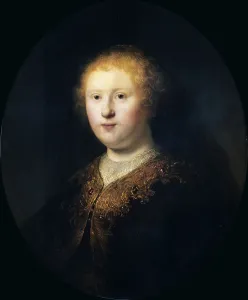 Milan Prints: Portrait of a Young Woman, 1632. Creator: Rembrandt van Rhijn (1606-1669)