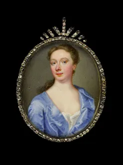 Musee Cognacq Jay Prints: Portrait of a young woman, between 1725 and 1750. Creator: English School