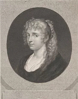 Images Dated 7th December 2020: Portrait of a young woman, 1786. Creators: Crescentius Josephus Johannes Seydelmann