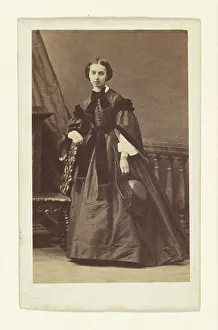 Portrait of a Young Woman, 1862-1864. Creator: Disderi & Cie