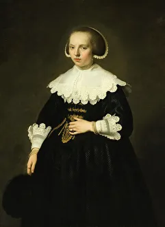 Backer Prints: Portrait of a Young Woman, c1638. Creator: Jacob Adriaensz. Backer