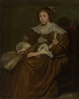 Cornelis De Prints: Portrait of a Young Woman. Creator: Cornelis de Vos