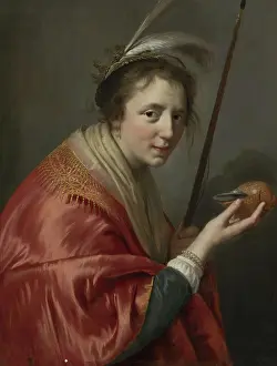 Shell Prints: Portrait of a Young Woman as Granida. Creator: Paulus Moreelse