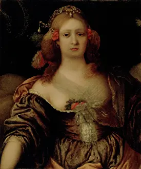 Gerolamo Prints: Portrait of a Young Woman, probably between 1650 and 1675