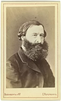 Photo Studio Wesenberg Gallery: Portrait of Yuri Fyodorovich Samarin (1819-1876), 1860s