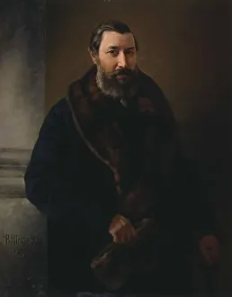 Portrait of Yuri Fyodorovich Samarin (1819-1876), 1872