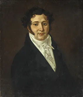 Lermontov Prints: Portrait of Yuri Petrovich Lermontov (1787-1831)