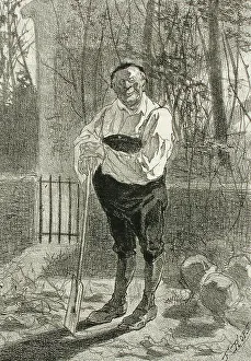 Uylenspiegel Prints: Portraits, 1857. Creator: Félicien Rops
