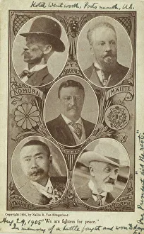 Sergey Yulyevich Witte Prints: Portraits of envoys at the Portsmouth Peace Conference