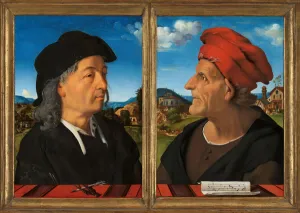 Portraits of Giuliano and Francesco Giamberti da Sangallo, 1482-1485 Portraits of Giuliano and Francesco Giamberti da Sangallo, 1482-1485